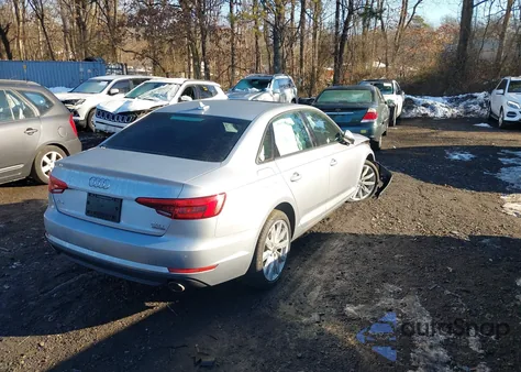 2017 Audi A4 2.0T Premium z USA, uszkodzony, nr VIN WAUANAF44HN006448